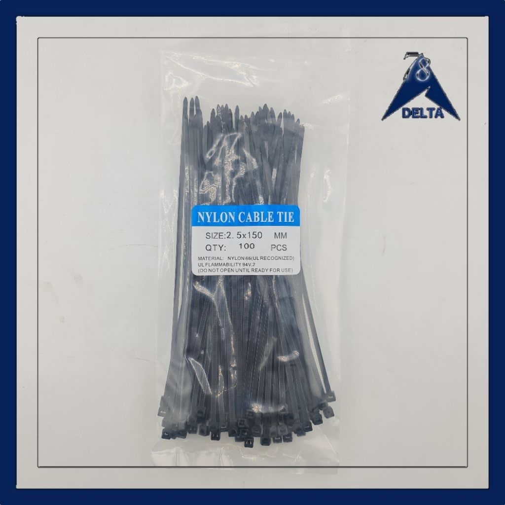 

KABEL CABLE TIES 2,5 X 150 MM (HARGA 1 PACK ISI 100)