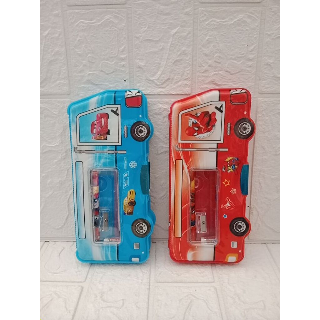 

Tempat Pensil Magnet Set Bus / Tempat Pensil Magnet