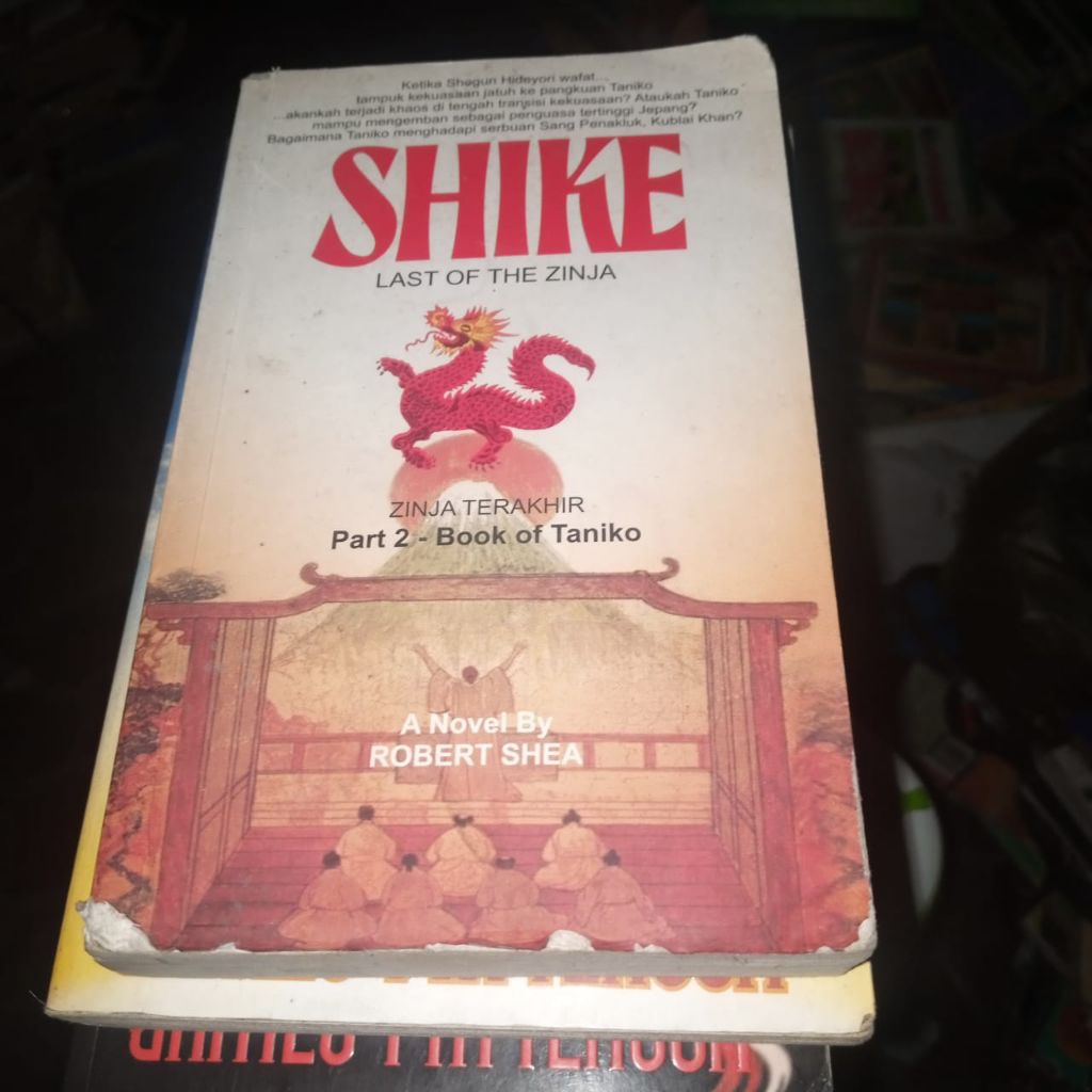 SHIKE: last of the Zinja, book 2, novel bagian terakhir