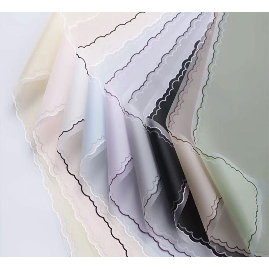 

Kertas Buket Motif Awan/Kertas Cellophane Cloud Lace Flower/Cellophane Flower Wrapping