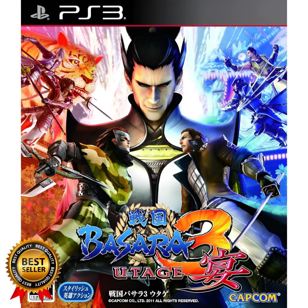 Kaset Game Flashdisk PS3 CFW OFW HEN Sengoku Basara 3 Utage