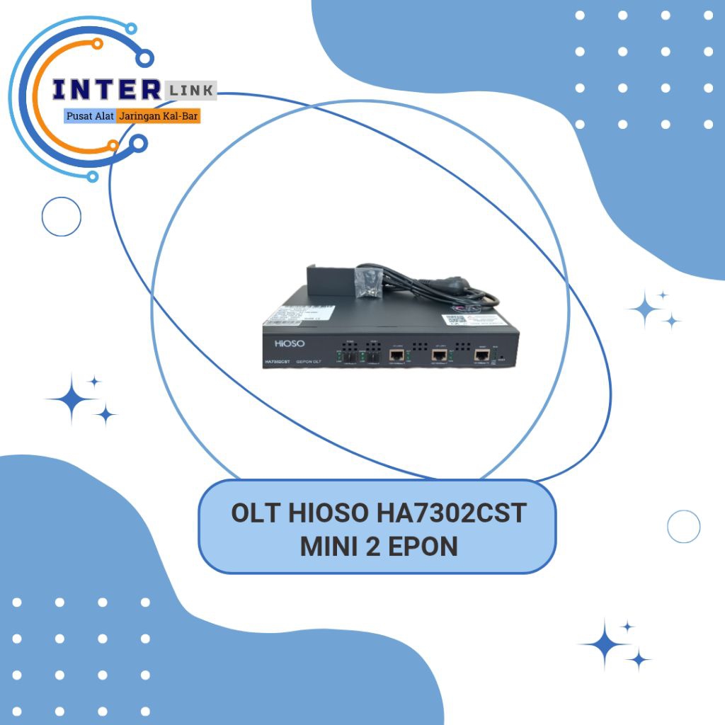 OLT HIOSO HA7302CST mini 2 Epon