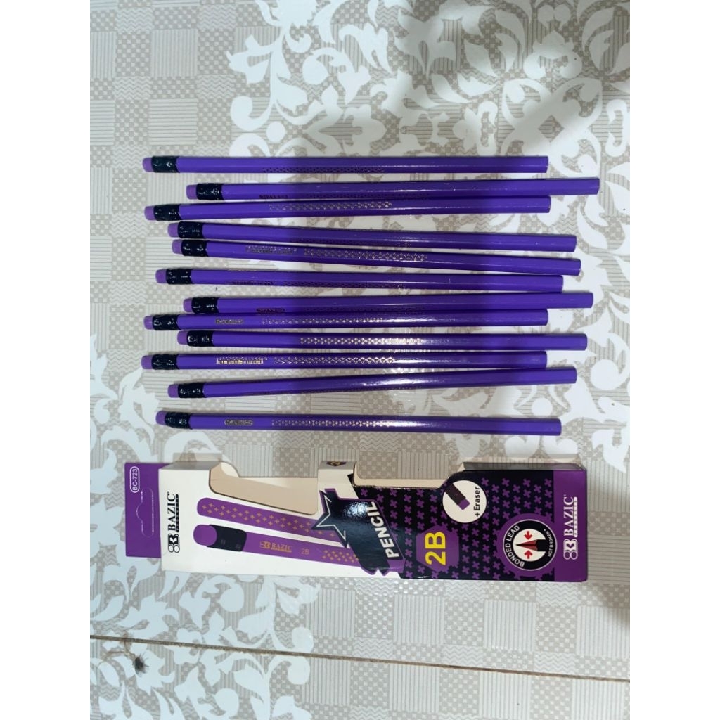 

1 pcs pensil 2B 83 BAZIC [BC-723]