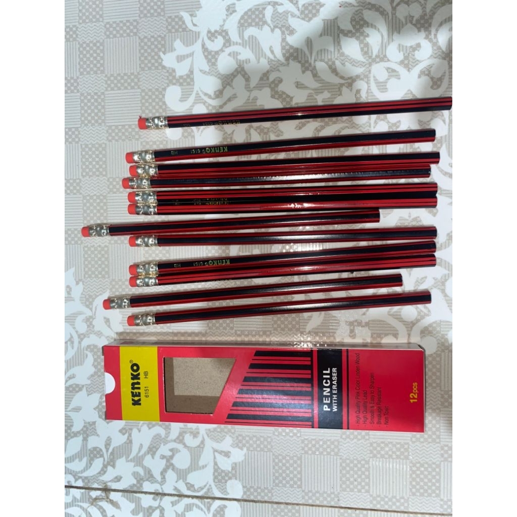 

1pcs pencil with eraser KENKO