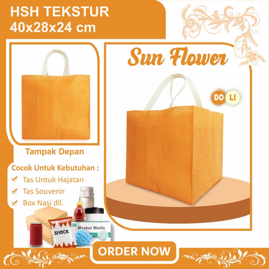 

[LUSINAN] Tas Buat Hajatan Mewah Tas Nasi Kotak 24x24 Tas Tasyakuran Tas Hajatan Tas Tekstur 40x28x24