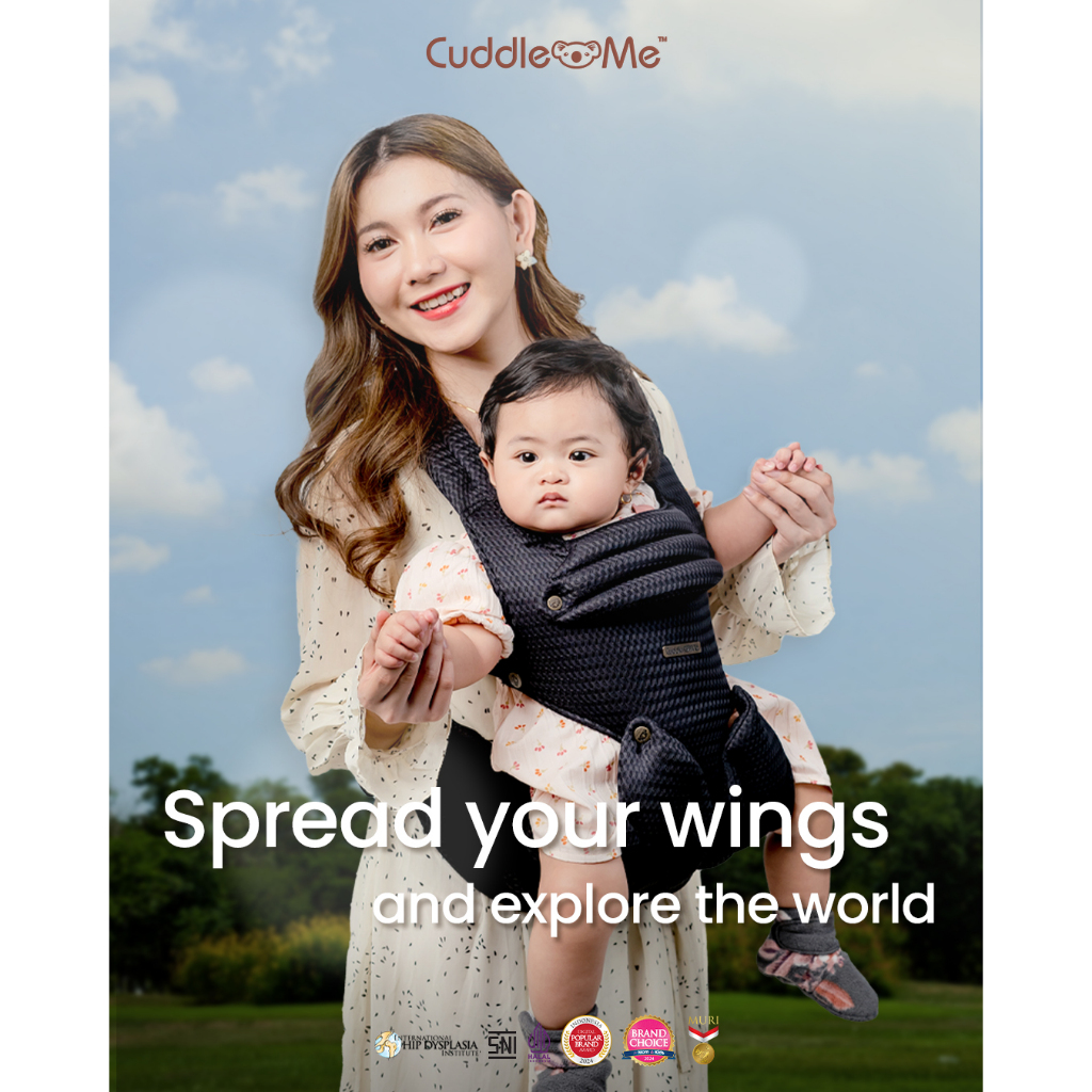 Gendongan WingMe Gendongan Bayi SSC Hipseat 4 + 1 Posisi gendong / Gendongan Bayi M-Shape SSC