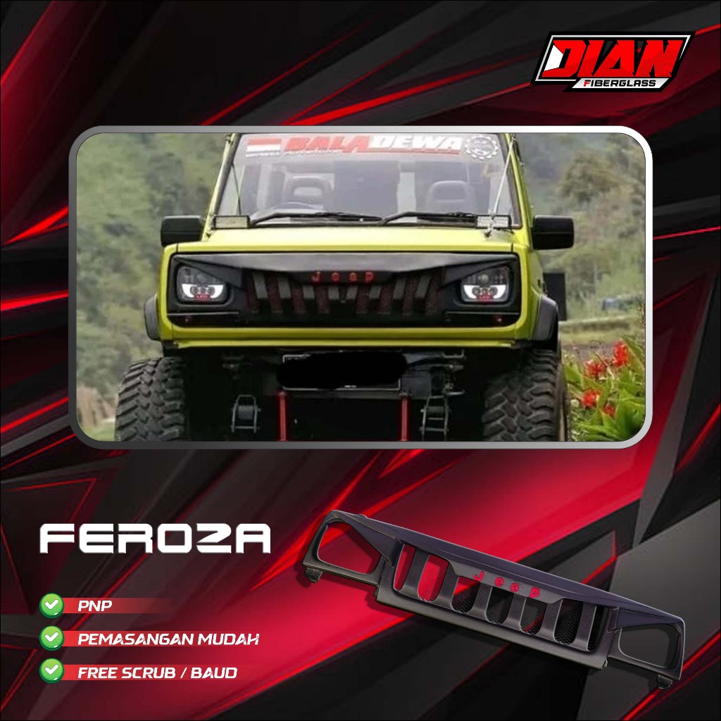 grill feroza taft independen custom model angri bird variasi mobil