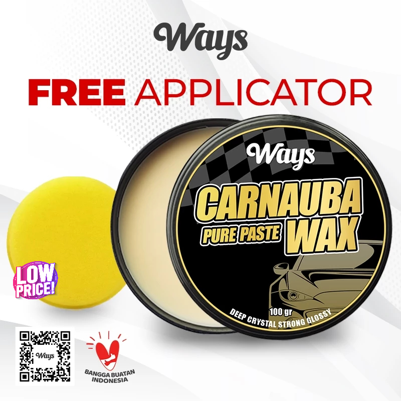 Ways Carnauba Pure Paste Wax / Paste Wax Mobil