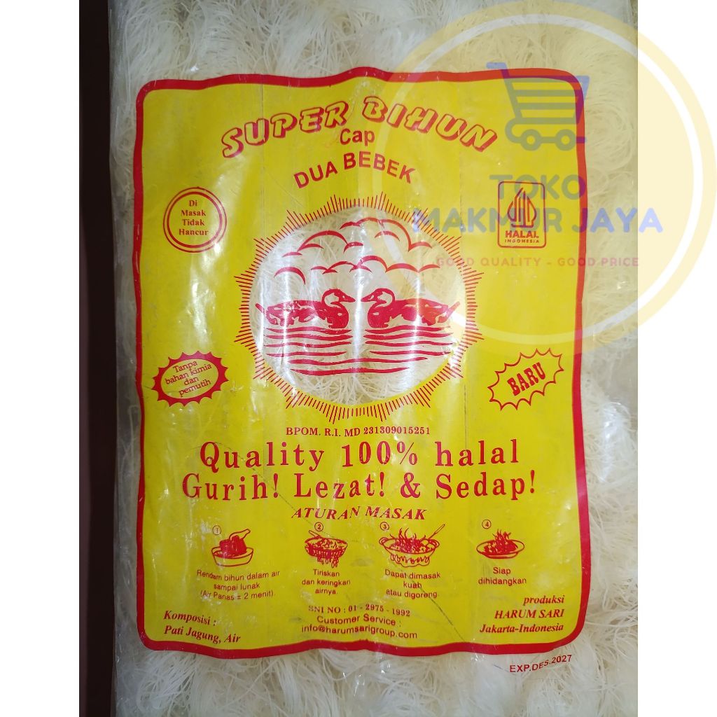 

BIHUN CAP DUA BEBEK PACK 3kg