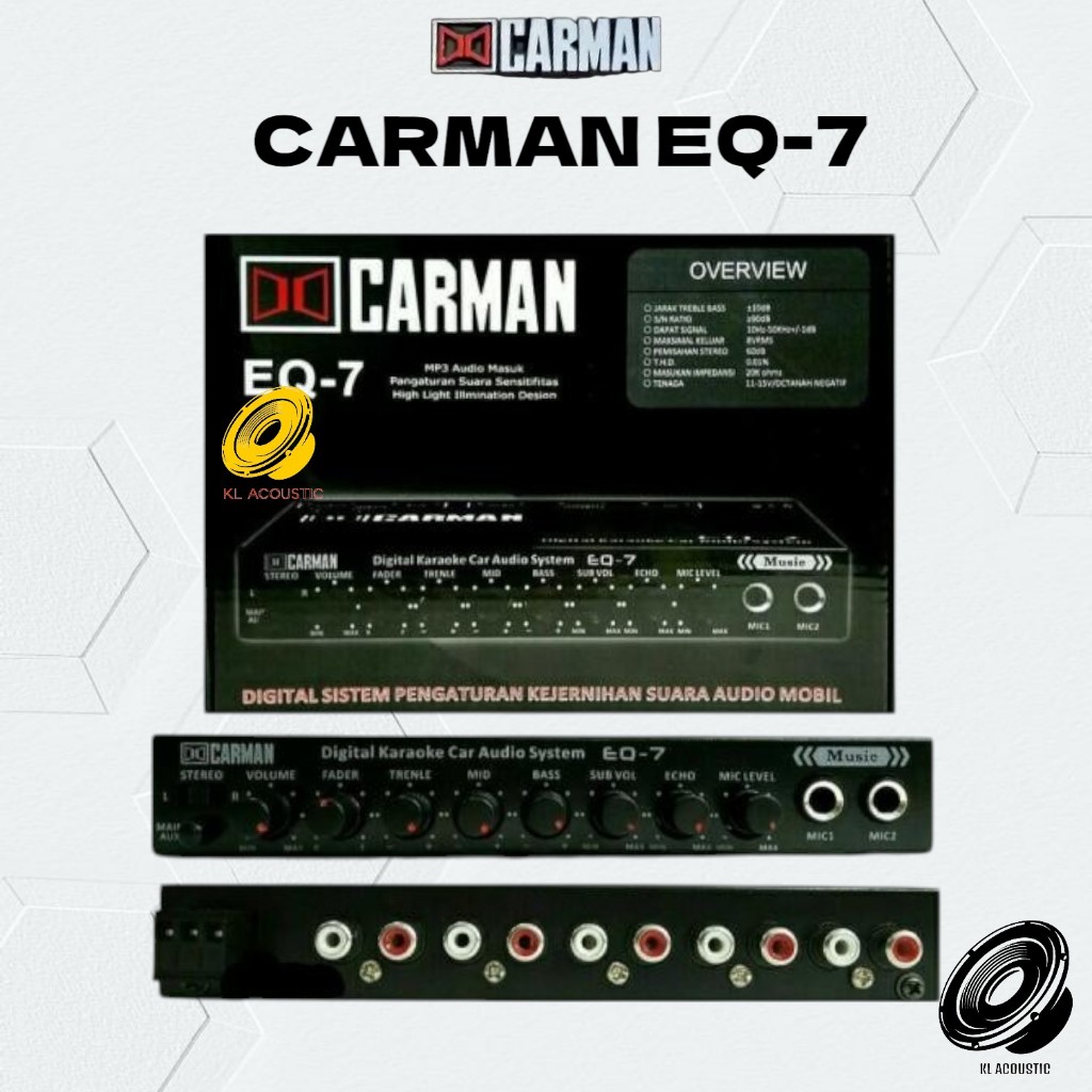 PARAMETRIK KHUSUS MOBIL CARMAN EQ-7