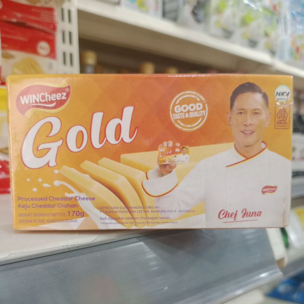 

Keju Wincheez gold 170gram