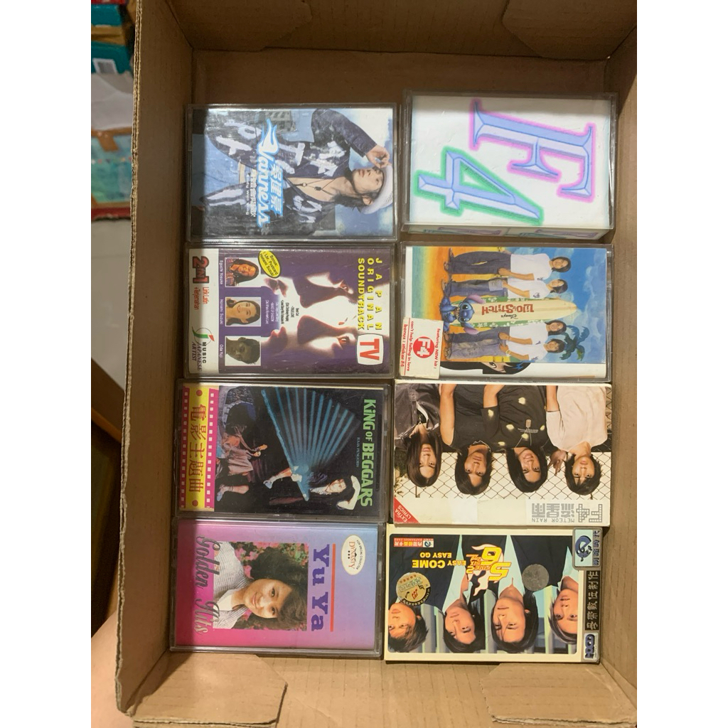 Kaset Lagu Mandarin Jepang Korea Original Preloved