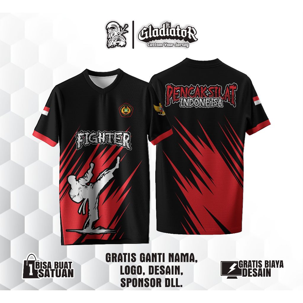 JERSEY PENCAK SILAT FULL PRINTING
