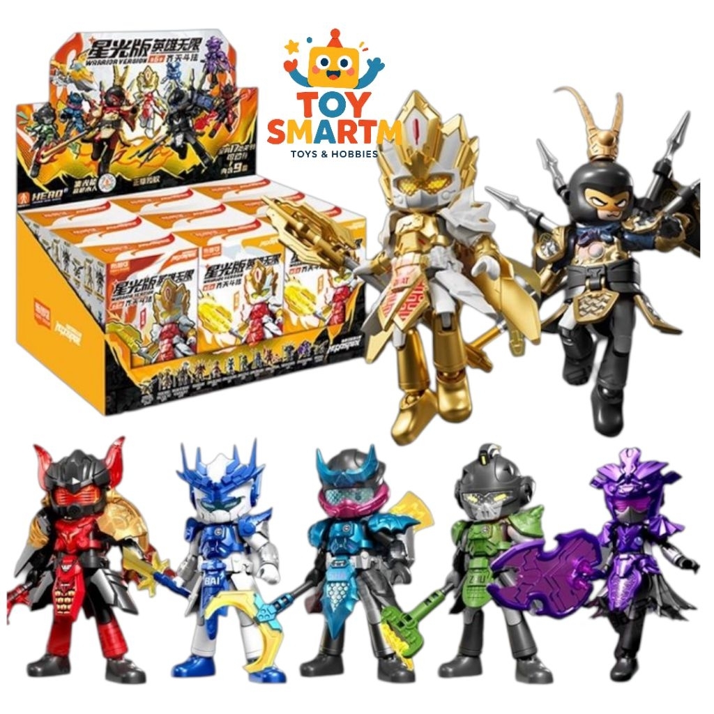 Blokees Figure Hero Spire Warior Version 06 WV06 Blind box Figure Sun Go Kong