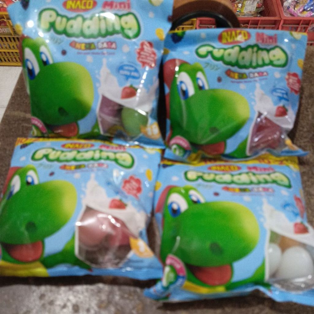 

Inaco mini puding aneka rasa dengan nata De coco is 10 cups
