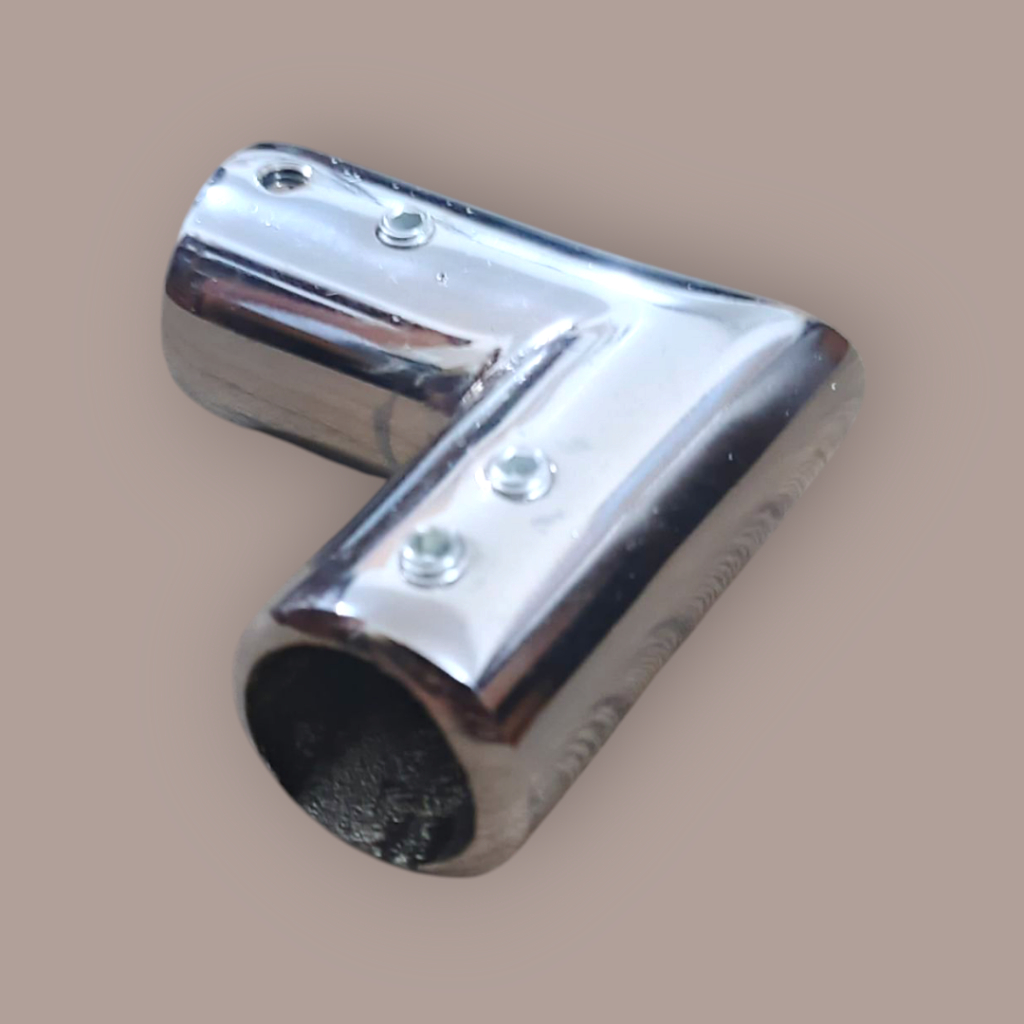 Konektor Pipa Shower Type L 1 Inch | Sambungan Pipa Sudut L Stainless | Fitting Pipa Shower Anti Kar