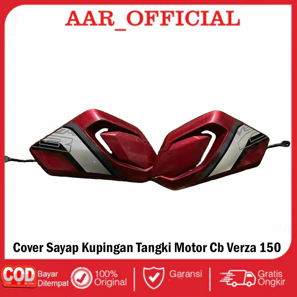 Sayap kupingan tangki cb verza 150 original copotan ahm
