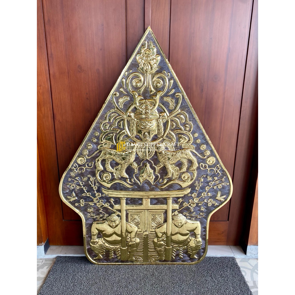 Gunungan Wayang Kuningan Custom Desain Jepang