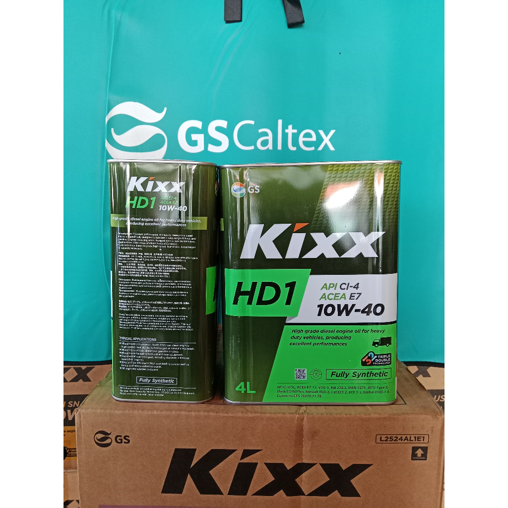 KIXX HD1 DIESEL 10W-40 4 LITER