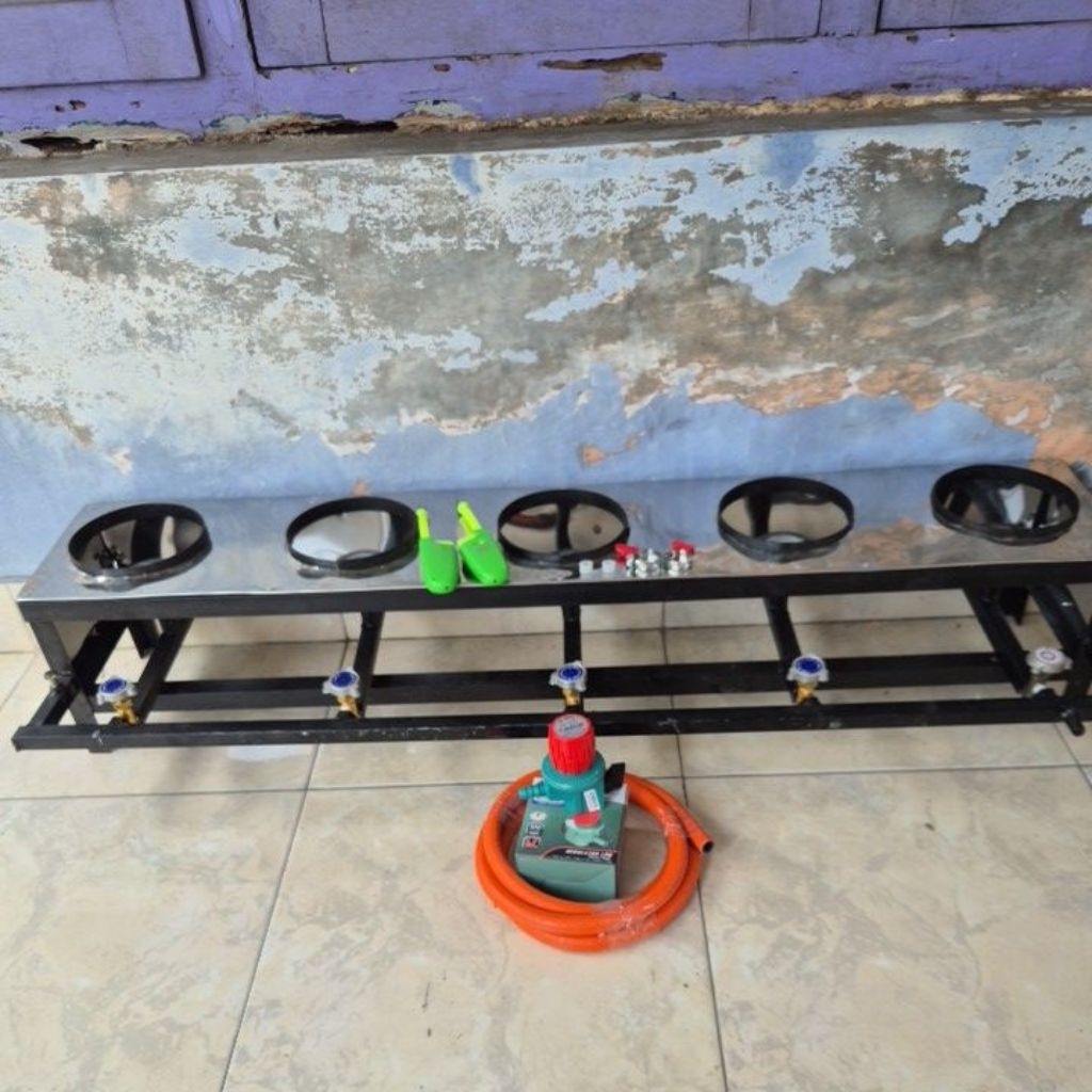kompor serabi 5 tungku /kompor martabak mini 5 tungku