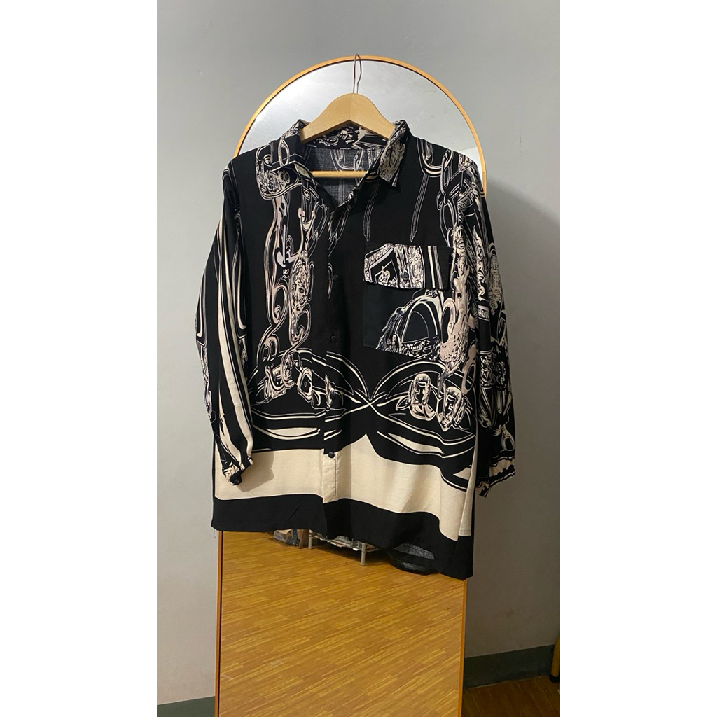 NESTUFF ATASAN BERLIN KEMEJA RAYON GROSIR DASTER RAYON JEMBER