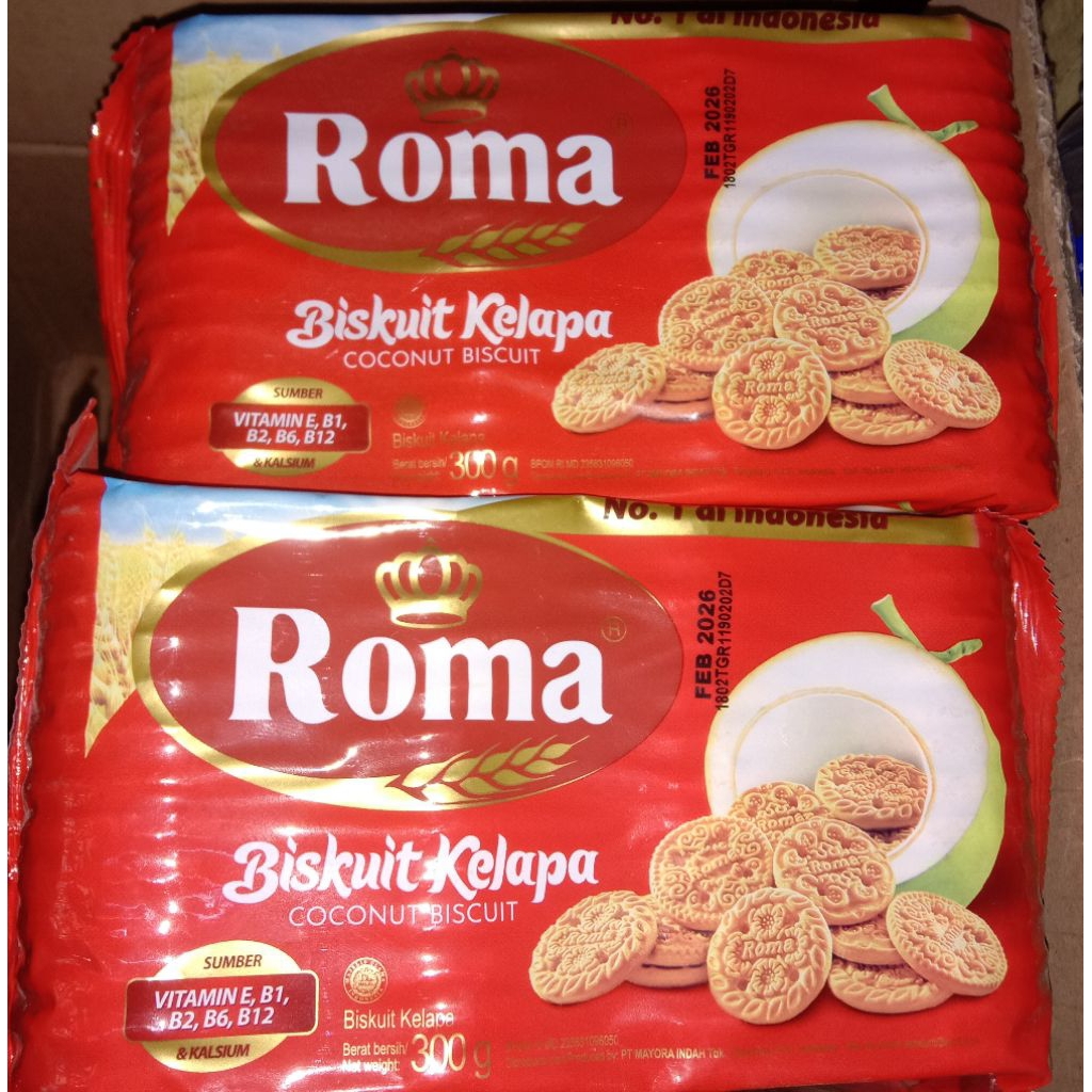 

BISKUIT ROMA KELAPA