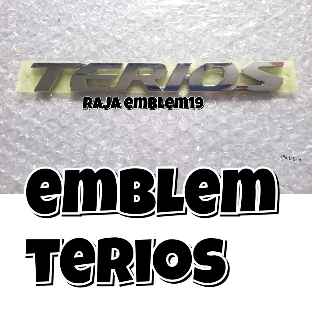 emblem all new terios