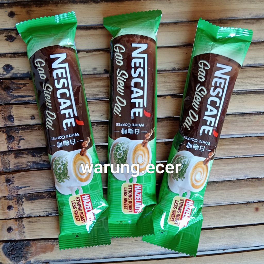 

ECERAN - NESCAFE WHITE COFFEE KOPI GAO SIEW DAI HAZELNUT (1 SACHET)