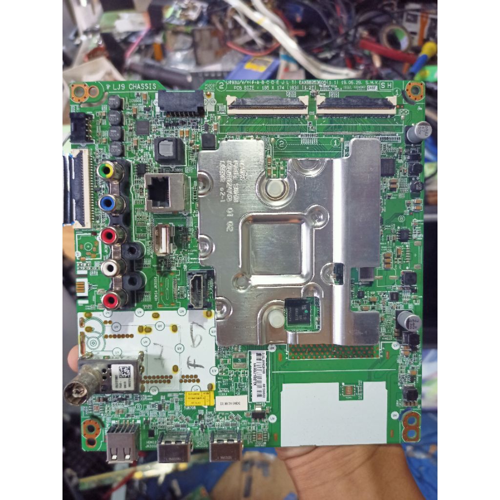 MB/mainboard LG 55UM7100PTA soket kecil copotan