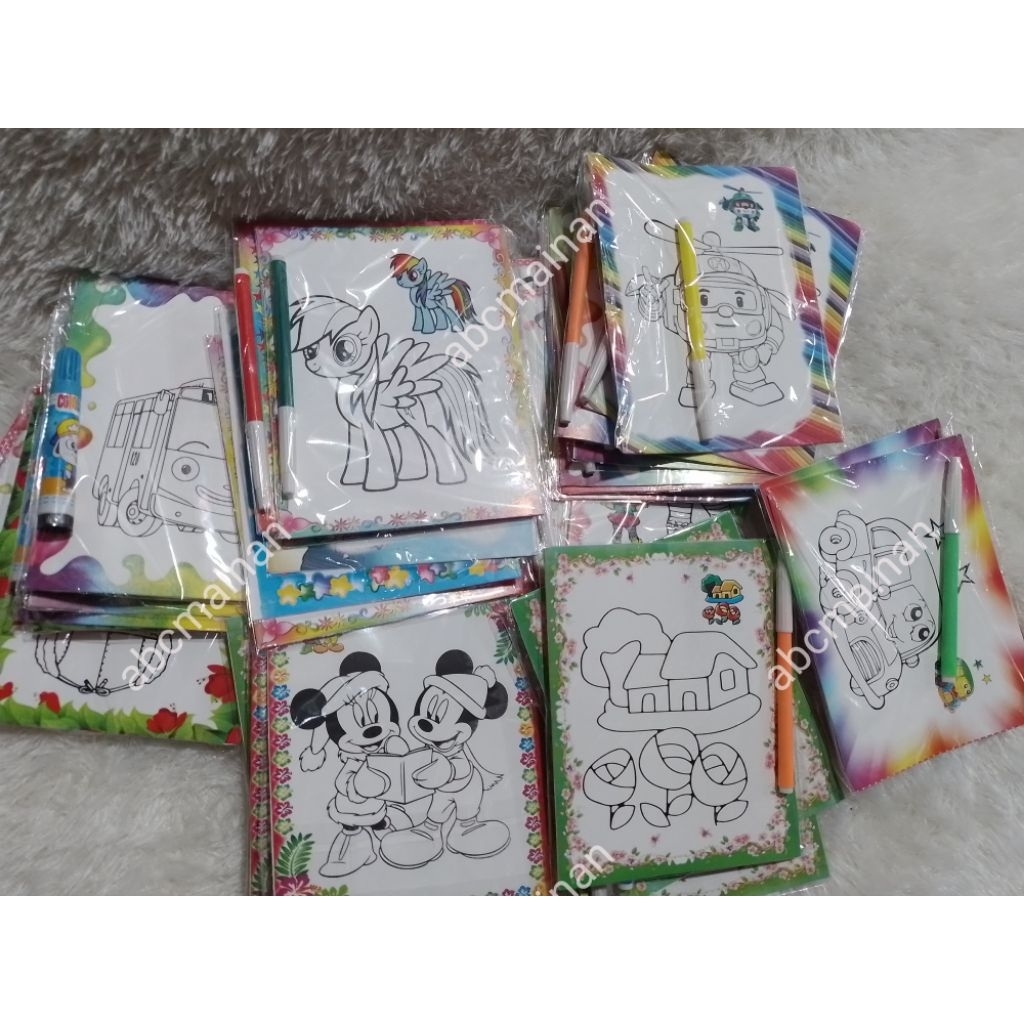 

10 PCS MEWARNAI SPIDOL KECIL(RANDOM)