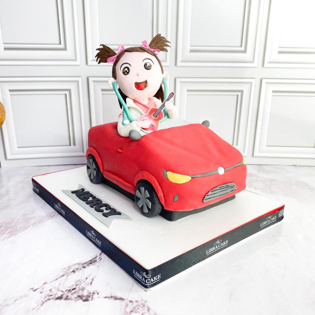 

Kue Ulang Tahun/Birthday Cake/Kue Ultah tema Mobil/Mobil Anak Perempuan/Kue Birthday jakarta