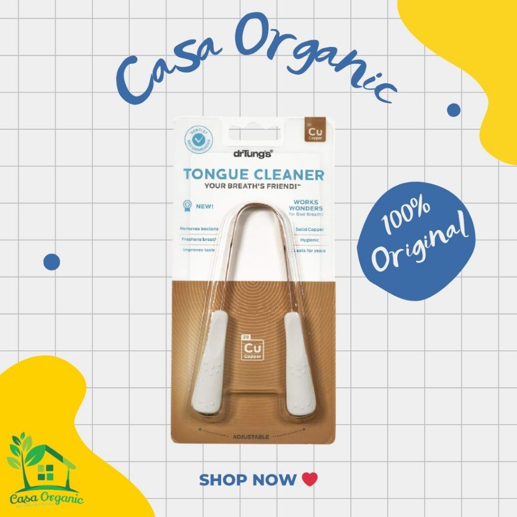 Dr. Tung's Copper Tongue Cleaner - PEMBERSIH LIDAH