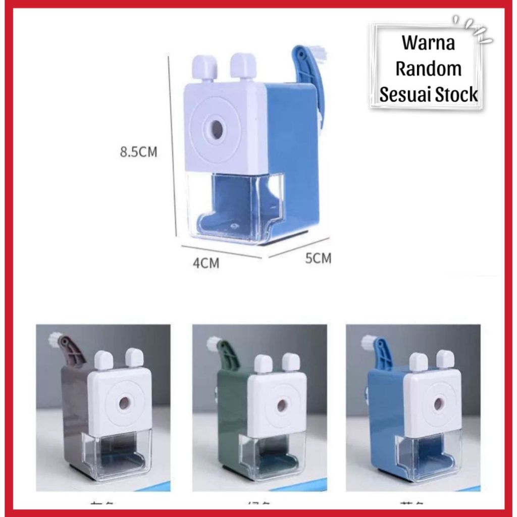 

SERUTAN PUTAR / SHARPENER PUTAR / RAUTAN PUTAR FANCY