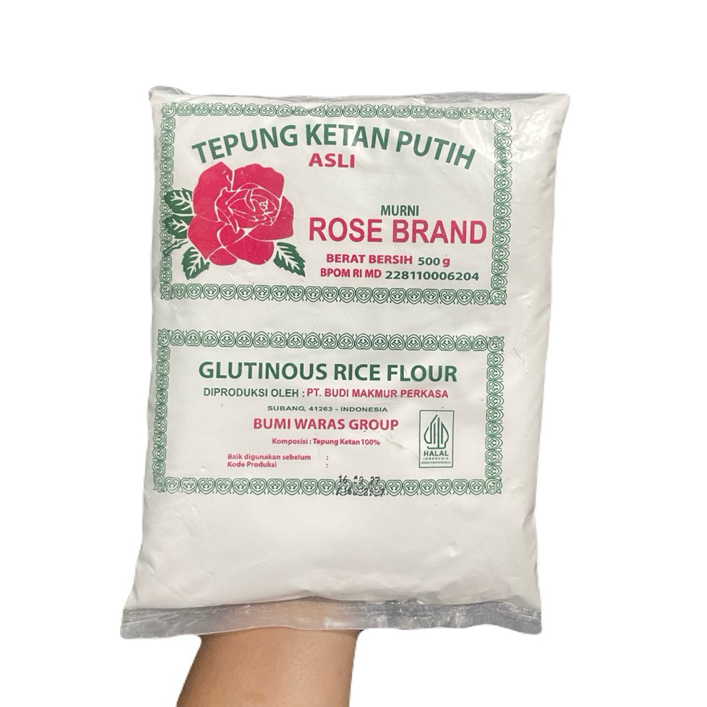 

tepung ketan putih rose brand 500gr