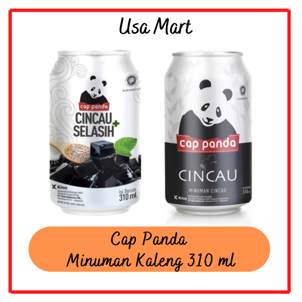 

Cap Panda Minuman Cincau / Selasih 310ml