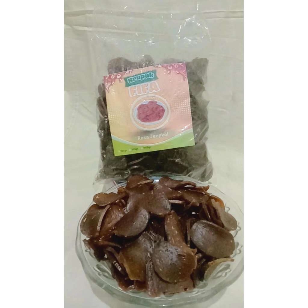

KERUPUK SEBLAK JENGKOL ENAK/GURIH DAN MURAH 1kg