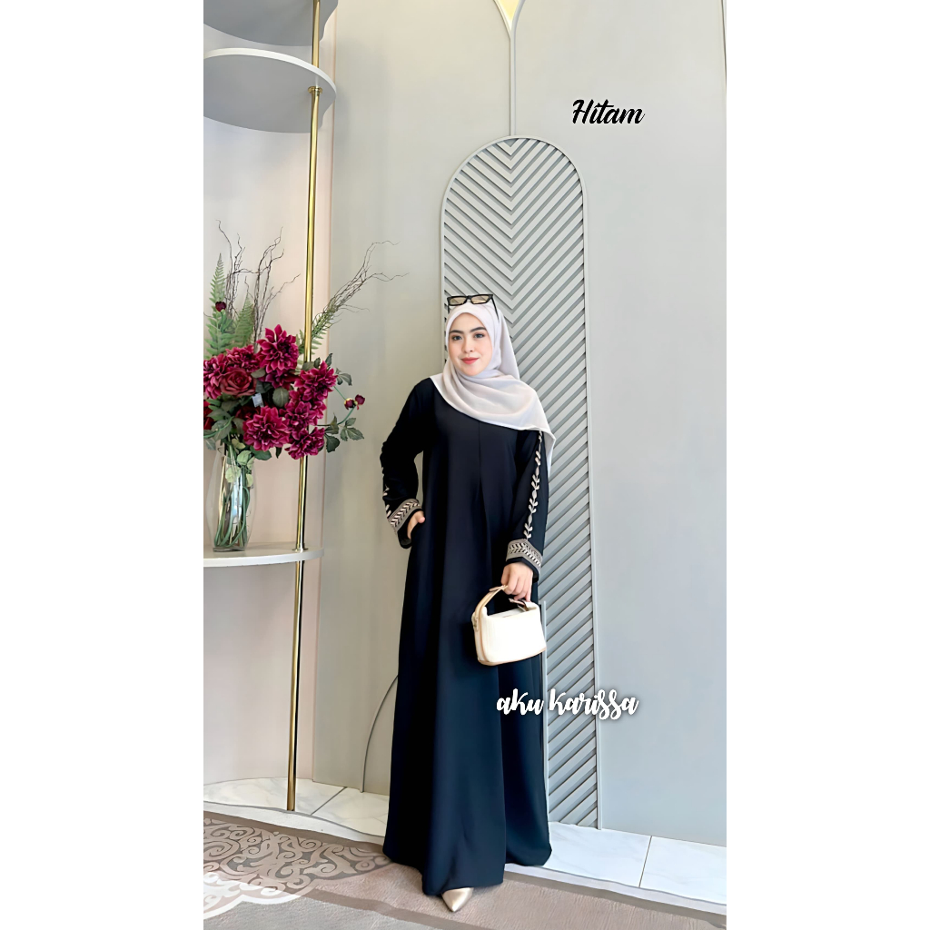 DRESS LAVINA ORIGINAL AKU KARISSA // DRESS MECCA ORIGINAL AKU KARISSA // GAMIS TERBARU AKU KARISSA P