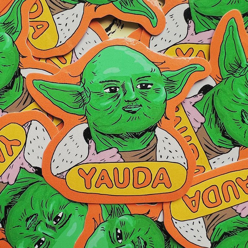 

Stiker Tempel Motif Gambar Ukuran 6 x 5.35 cm Karakter Kartun Yauda Star Wars Vinyl Sticker