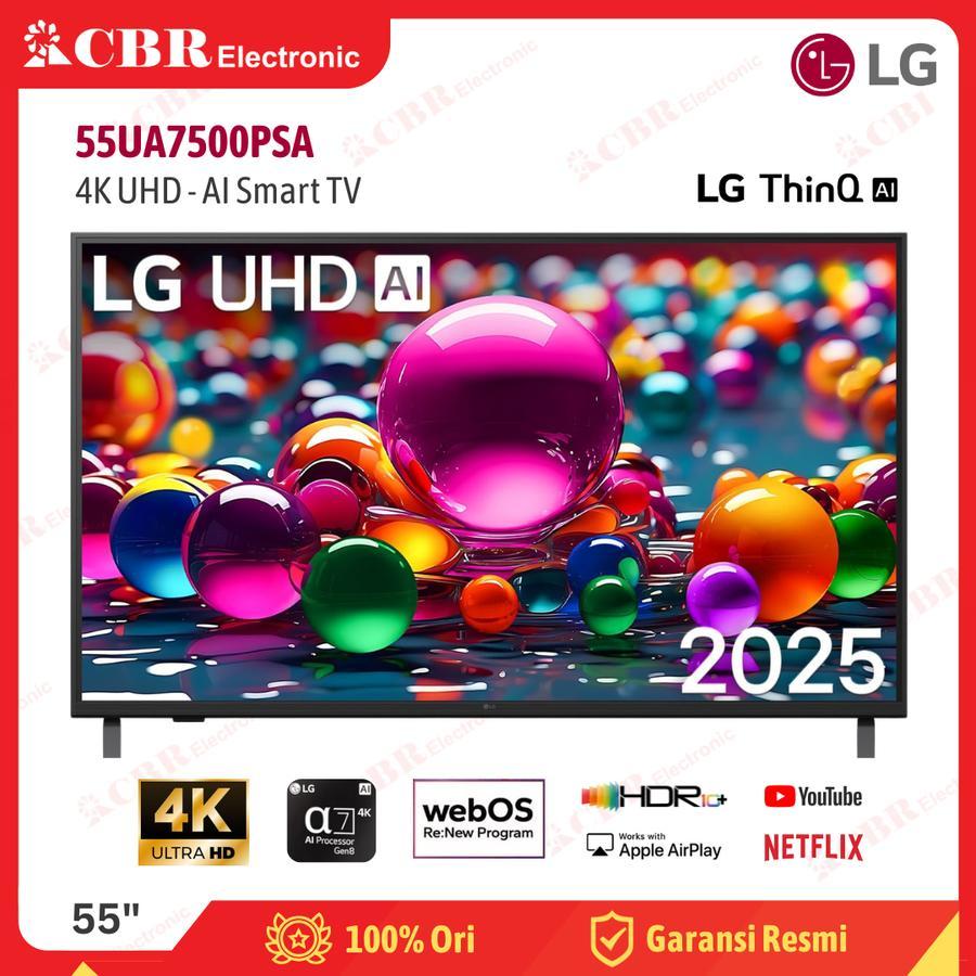 TV LG 55 Inch LED 55UA7500PSA ( 4K UHD - AI Smart TV ) - Batam