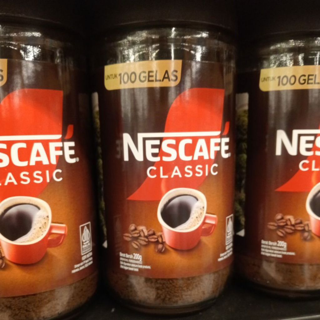 

Nescafe Classic Untuk 100 Gelas 200g