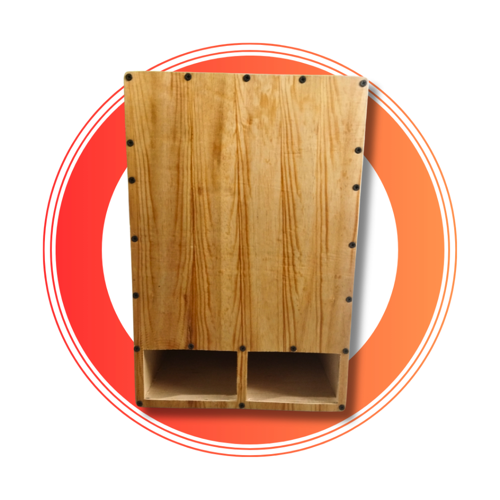 Cajon Akustik Super Bass - Kajon Perkusi Besar - Alat Musik Snare Drum Elektrik