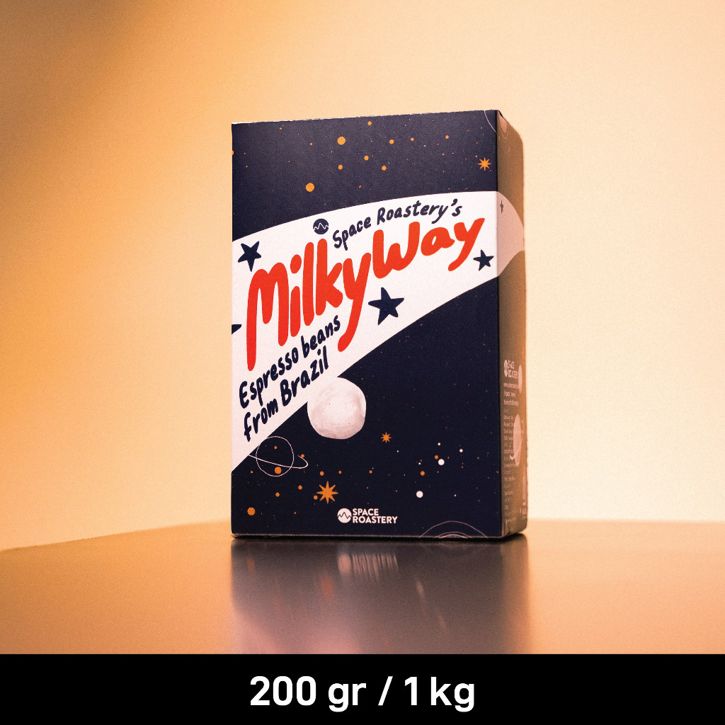 

MILKY WAY Specialty Espresso Coffee Beans by Space Roastery Biji Kopi/Bubuk Arabika