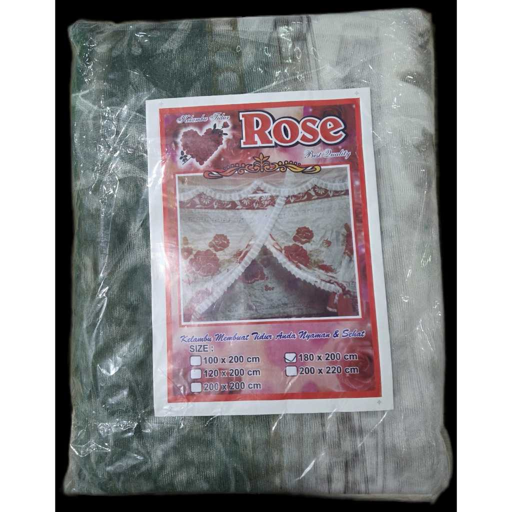 Kelambu Jumbo Kotak Gantung Kasur No 1 - Rose