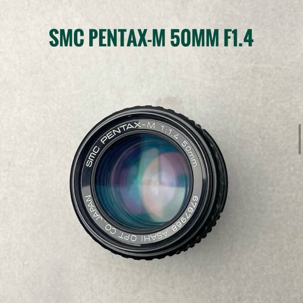 SMC Pentax-M 50mm f1.4 mount PK