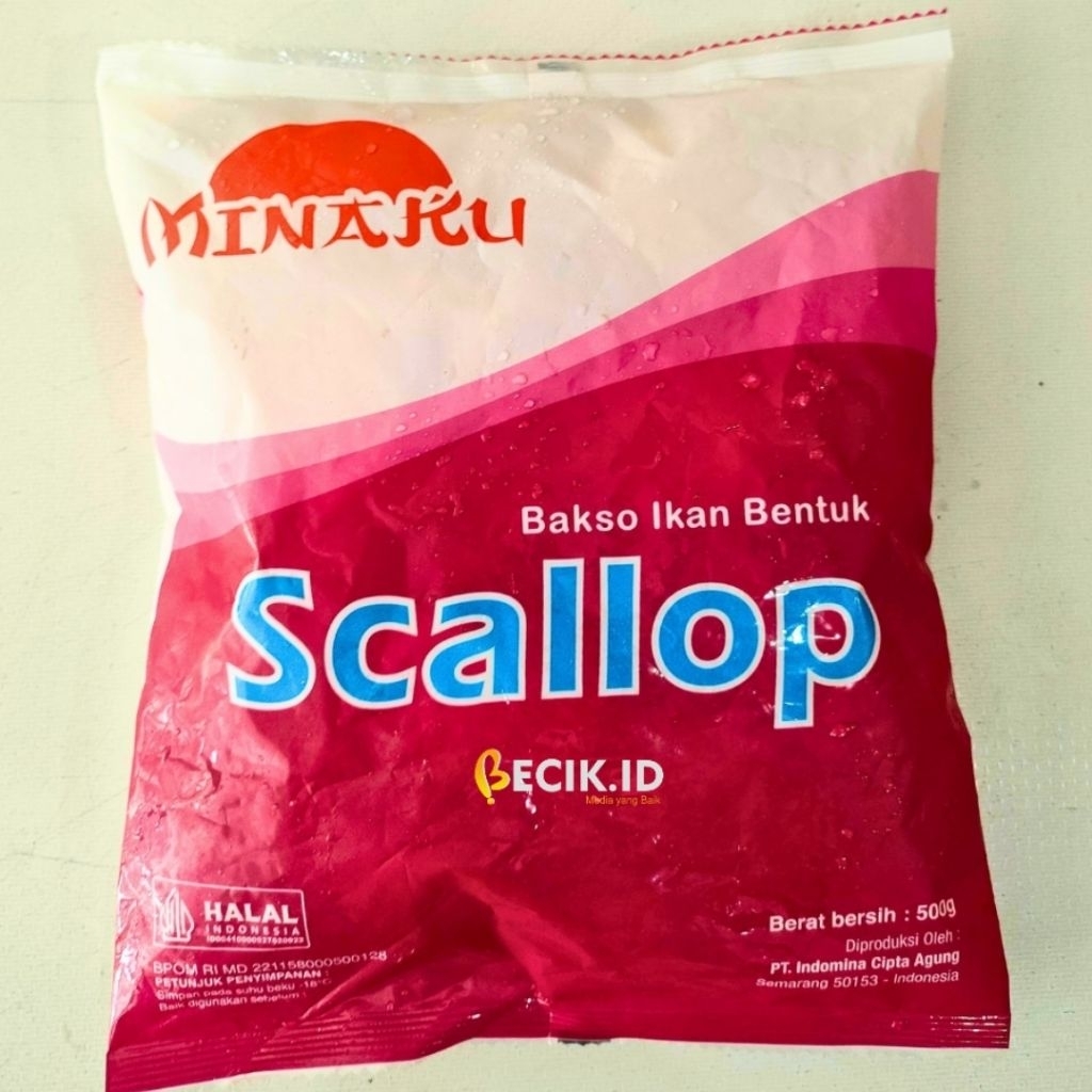 

SCALLOP MINAKU 500 GRAM