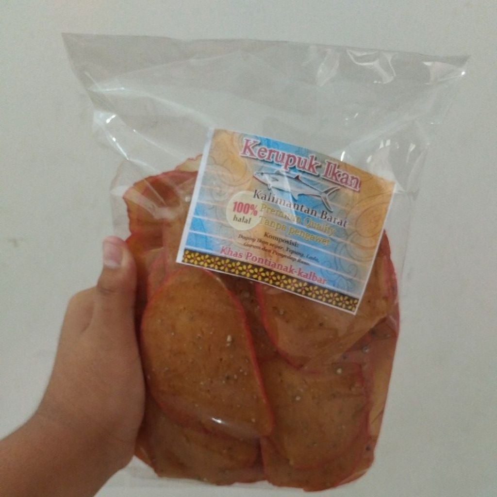 

Kerupuk Ikan Lada 500 gr khas pontianak kalbar