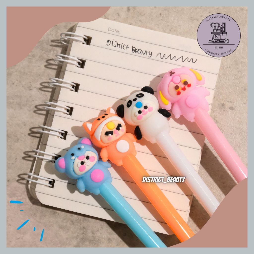 

PULPEN GEL BABY THREE VERSI 2 GEL PEN KEPALA BONEKA BABY THREE GEL PEN BOLPEN BABY THREE 3 BAYI LUCU ALAT TULIS SEKOLAH TERMURAH