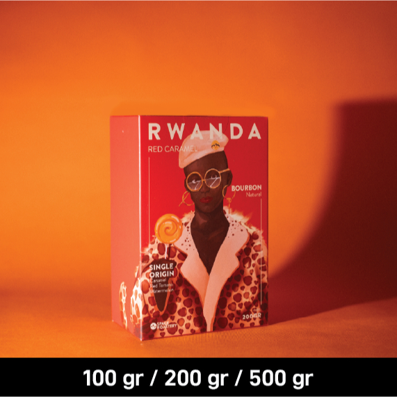 

RWANDA RED CARAMEL Specialty Coffee Beans by Space Roastery Biji Kopi/Bubuk Arabika Single Origin