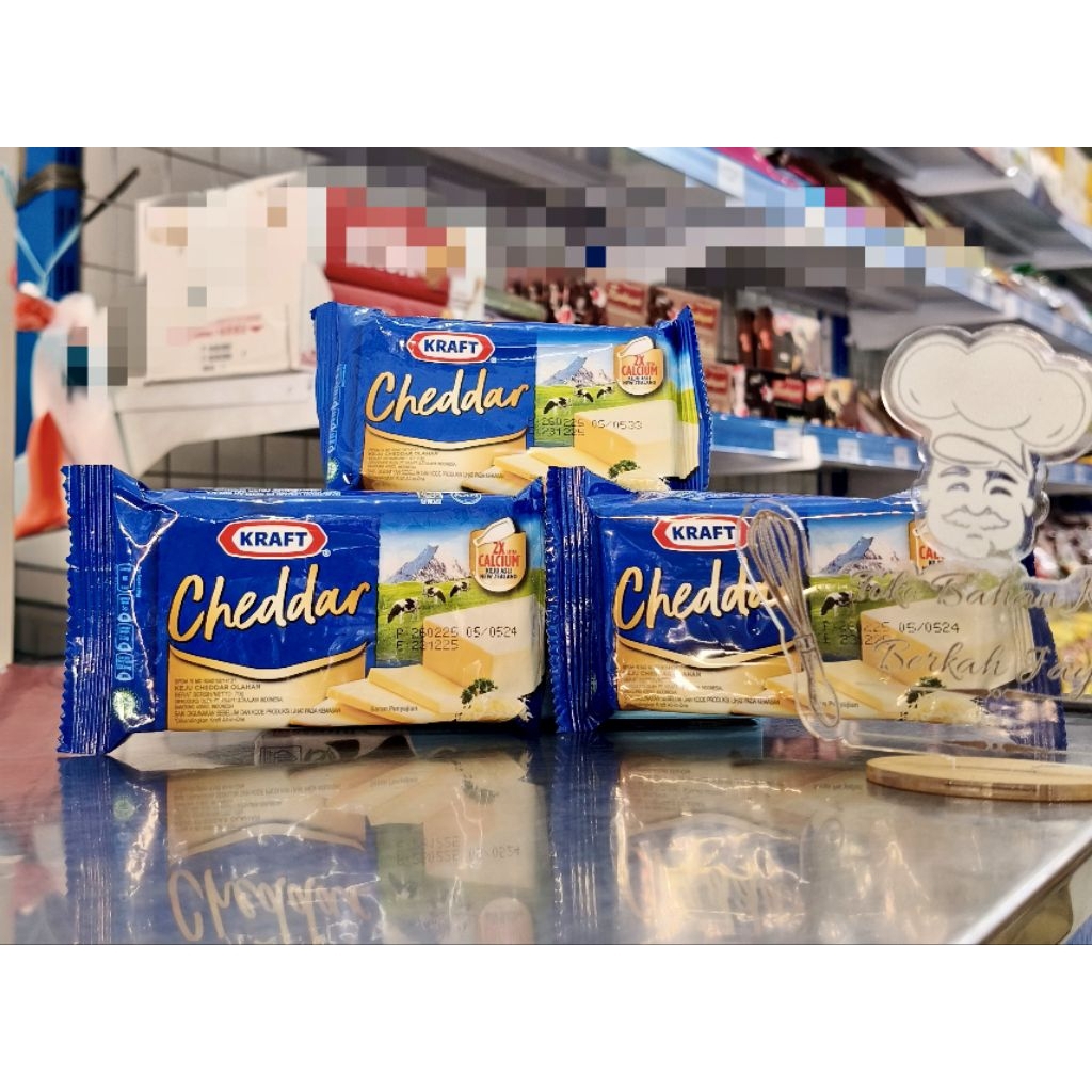

Kraft Cheddar Midi 75gr/Keju Kraft Cheddar/Keju Parut Kraft