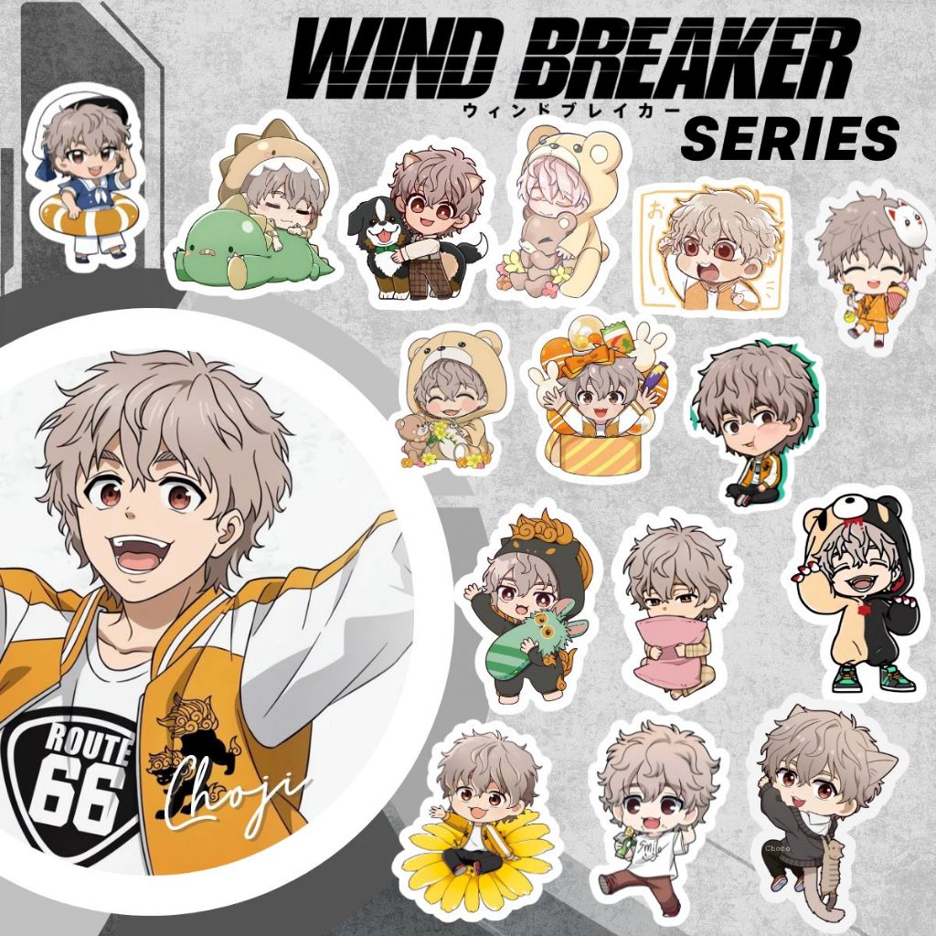 [ 15 DESAIN ] GANTUNGAN KUNCI  AKRILIK  CHOJI WIND BREAKER / CHOJI WIND BREAKER/ GELANG / PHONE STRA